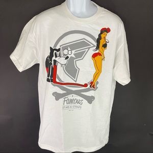 Wild Ones Men’s White T-Shirt L NWT